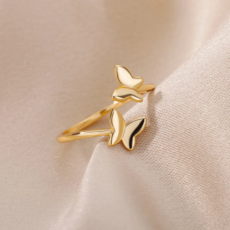 Butterfly Opening Ring