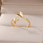 Butterfly Opening Ring