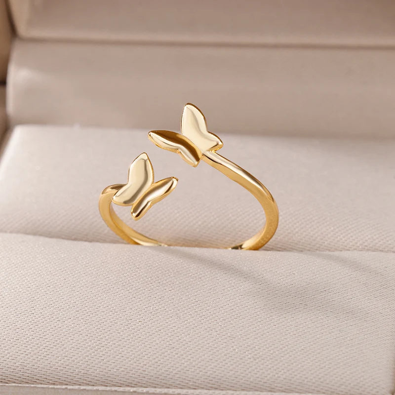 Butterfly Opening Ring