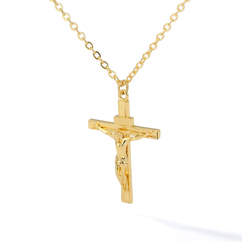 Gold Cross Necklace