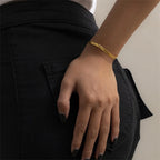 Snake Chain Bracelet Gold | Stainless Steel Women Minimalist Jewelry