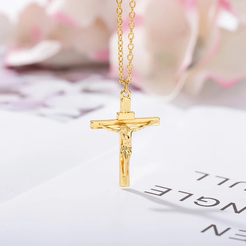 Gold Cross Necklace