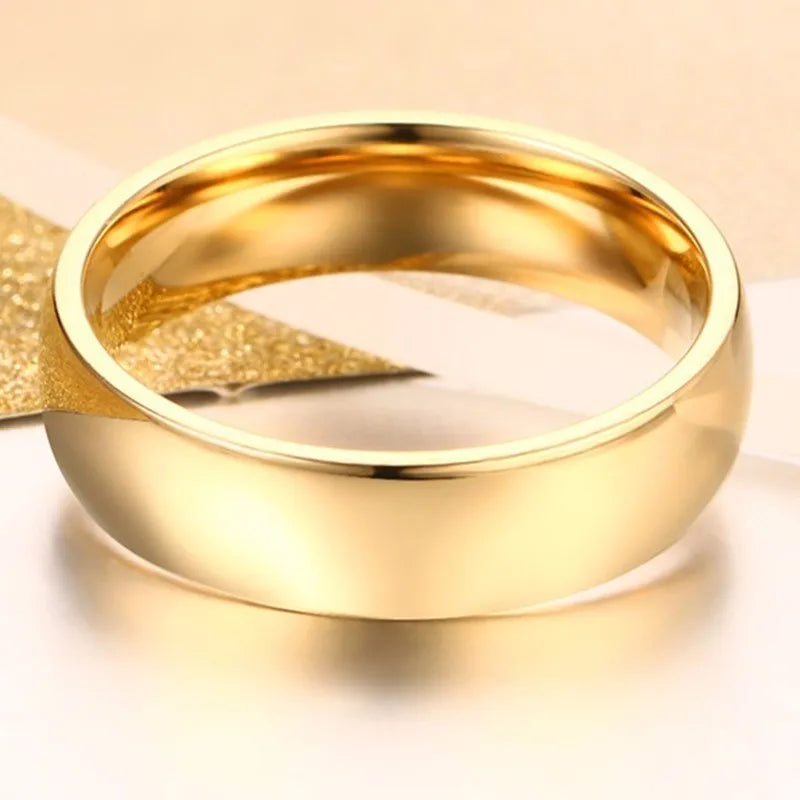 Gold Wedding Band Ring
