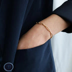 Gold Cuban Link Bracelet