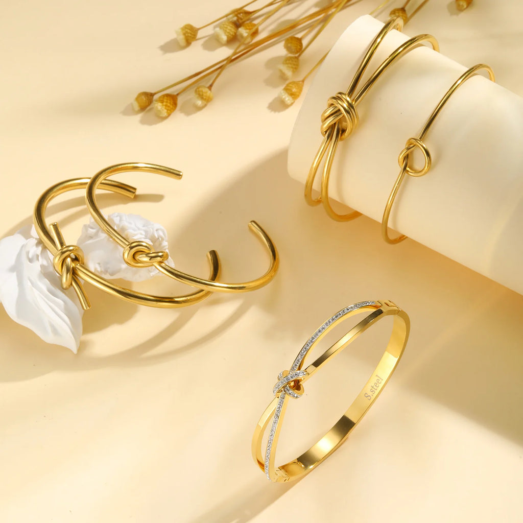 Love Knot Cuff Bracelet