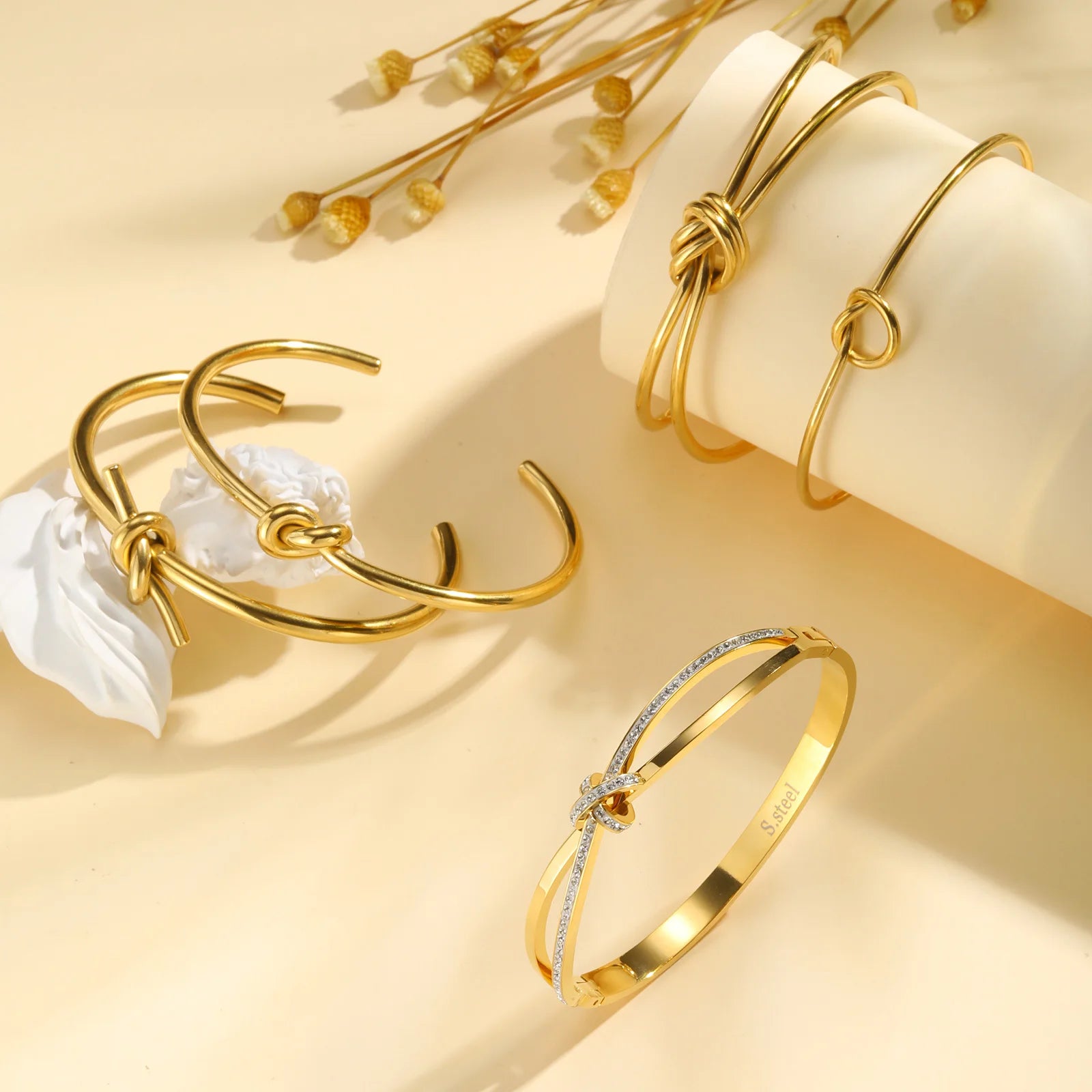 Love Knot Cuff Bracelet