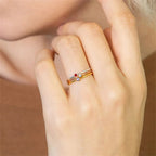 Gold Birthstone Ring