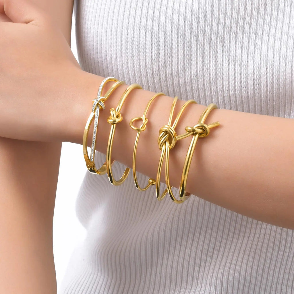 Love Knot Cuff Bracelet