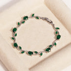 Tulip Flower Zircon Bracelet