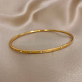 Slim Gold Cuff Bracelet