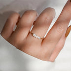 Gold Pearl Ring