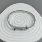18K Gold Nail Bracelet