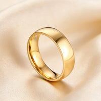 Gold Wedding Band Ring