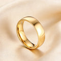 Gold Wedding Band Ring