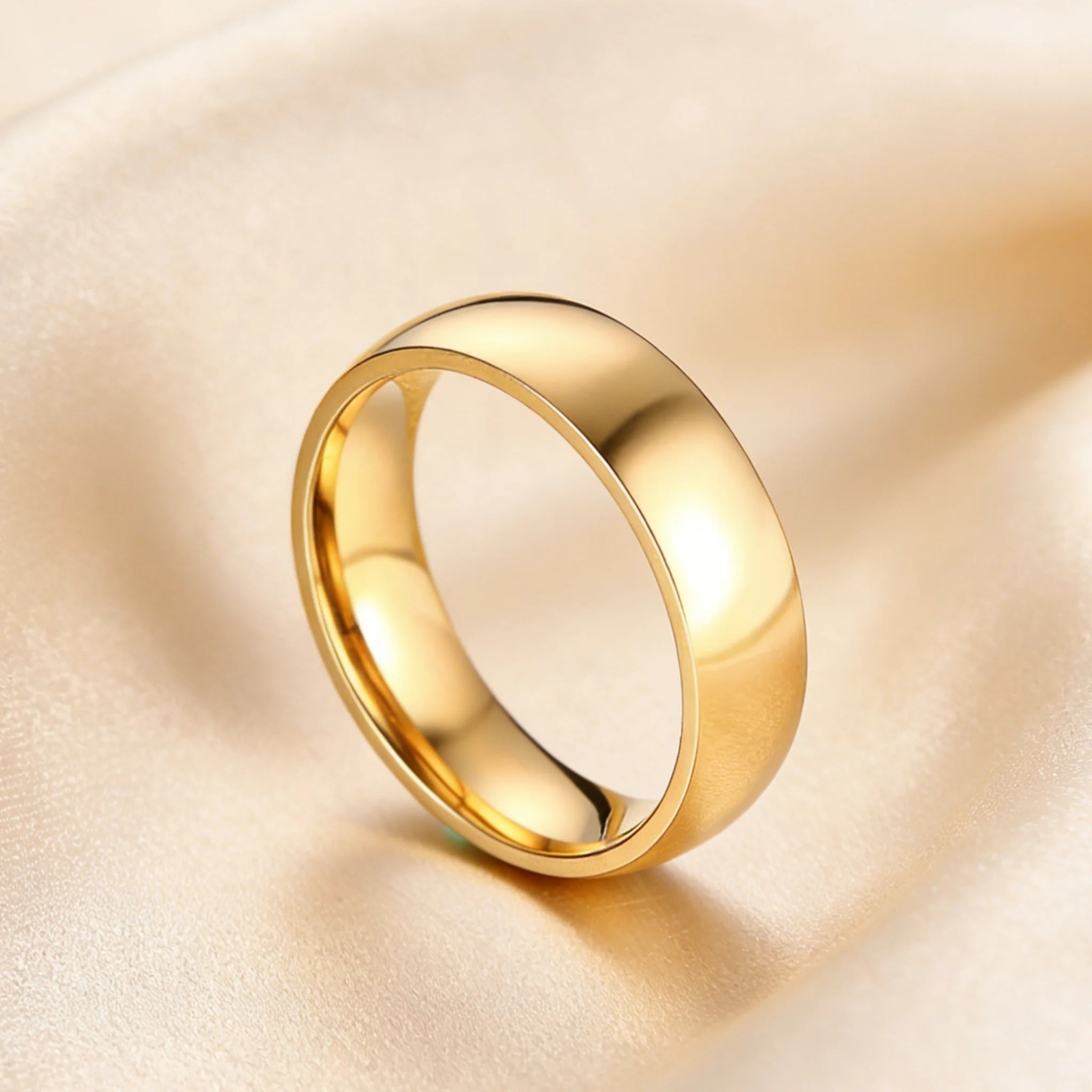 Gold Wedding Band Ring