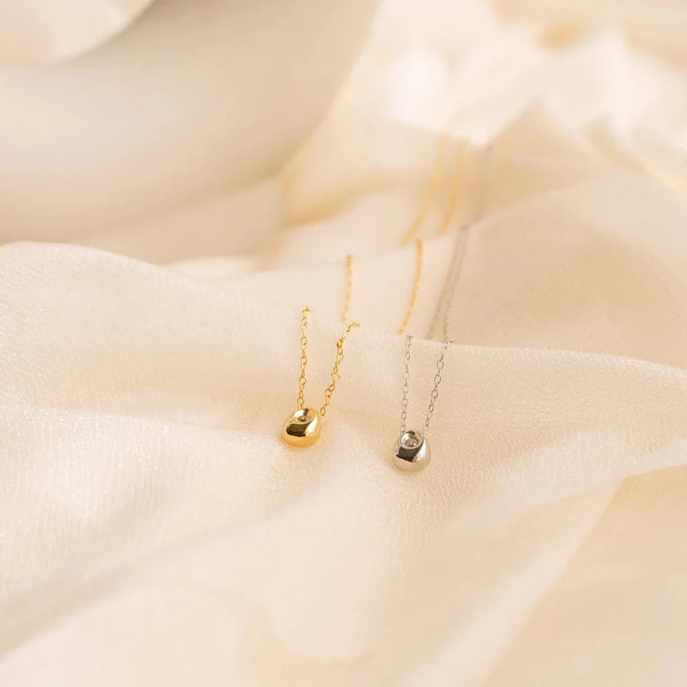 Gold Water Drop Necklace