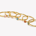 Zodiac Birthstone Ring
