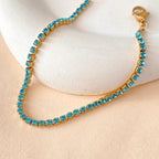 Zircon Gold Bracelet