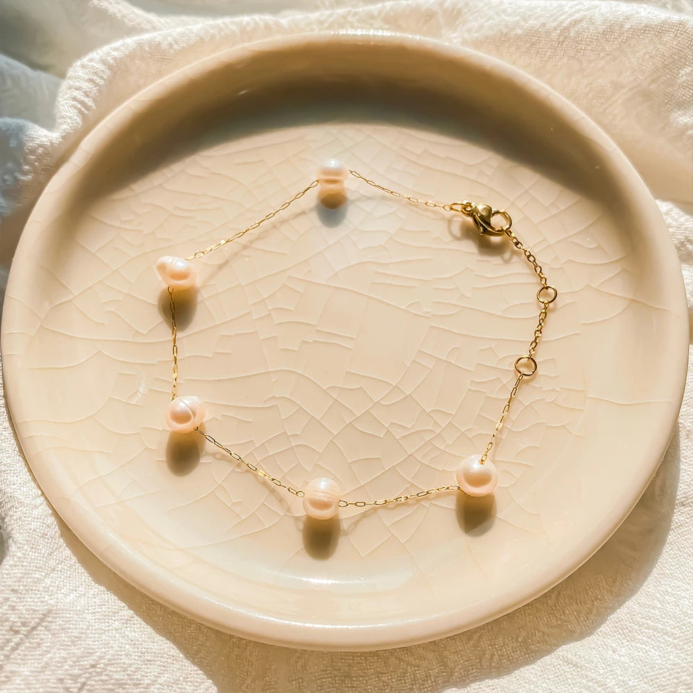 Pearl Chain Bracelet