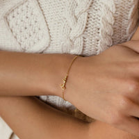 Custom Gold Name Bracelet