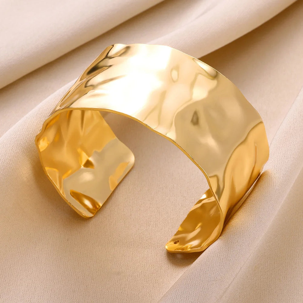 Vintage Gold Cuff Bracelet