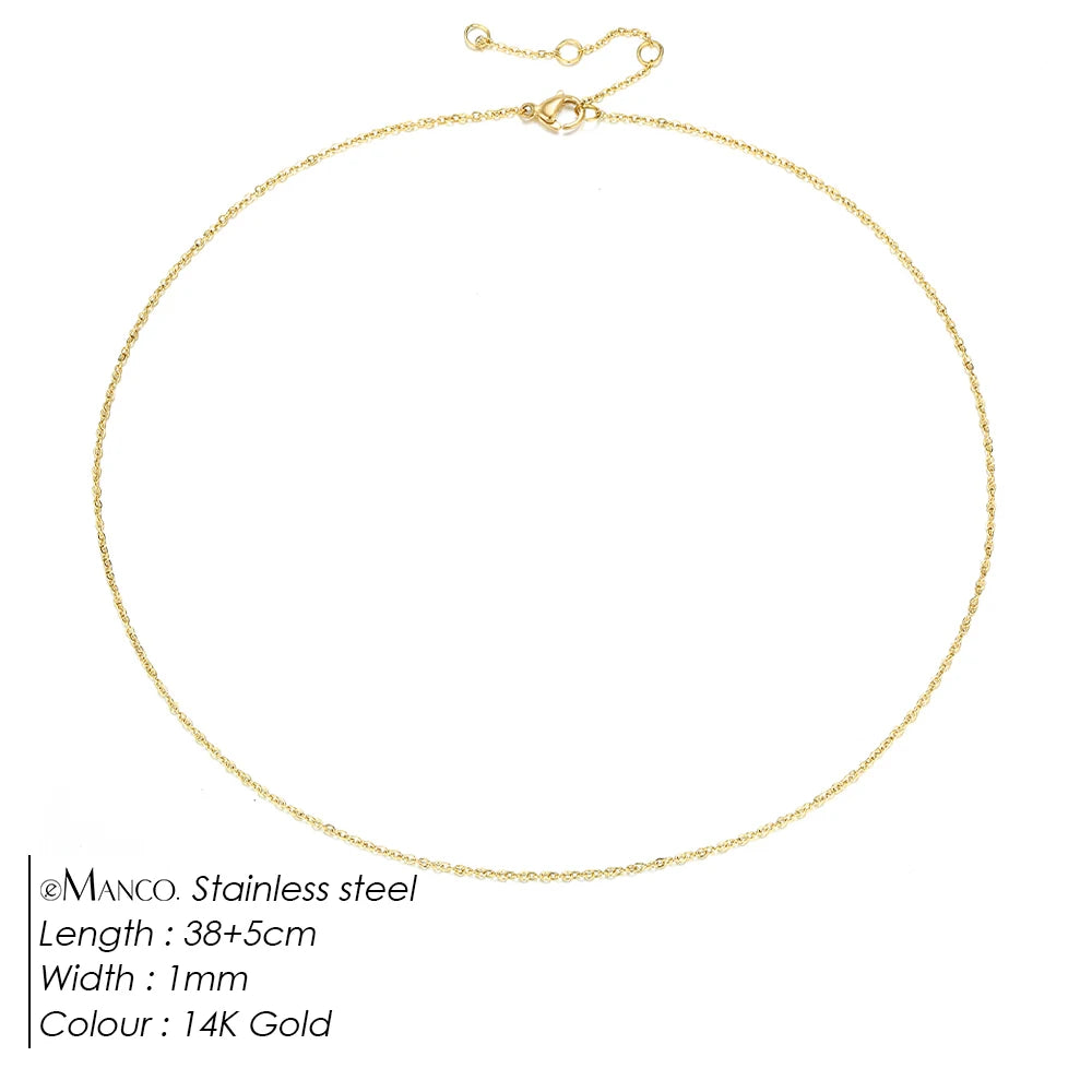 Gold Chain Necklace
