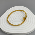 Gold Nail Bracelet