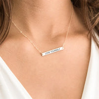 Gold Monogram Necklace