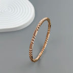 New stainless steel ball bead gold-plated bracelet, classic O-shaped silver bracelet for women, wedding party jewelry