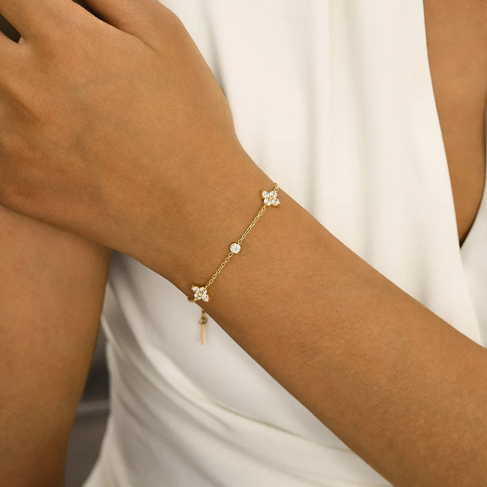 Lucky Clover Bracelet Set