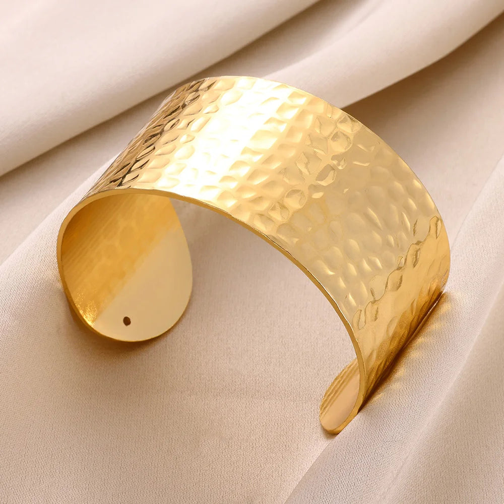 Vintage Gold Cuff Bracelet