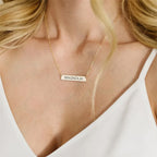 Gold Monogram Necklace