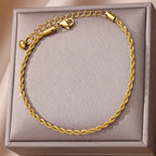 Gold Stainless Steel Anklet