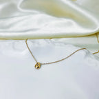 Gold Water Drop Necklace