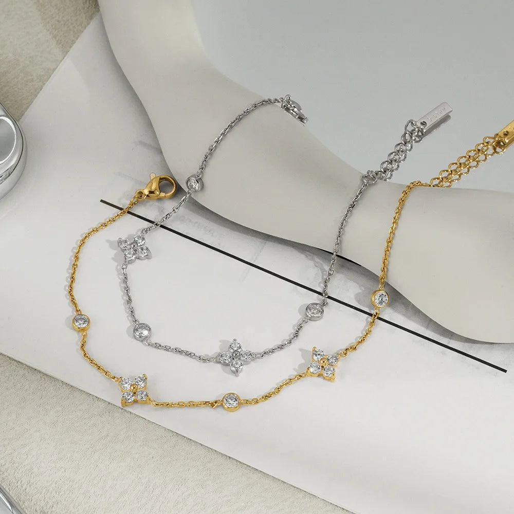 Lucky Clover Bracelet Set