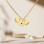 Custom Heart Name Necklace