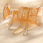 Gold Beads Chain Choker