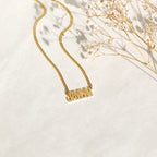 Custom Gold Name Necklace