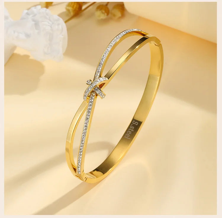 Love Knot Cuff Bracelet