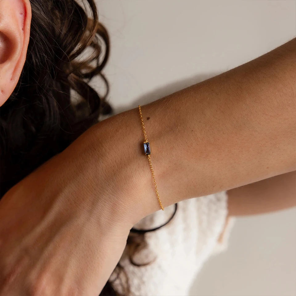 Personalized Birthstone Bracelet