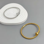 Gold Nail Bracelet