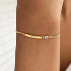 Personalized Birthstone Bracelet
