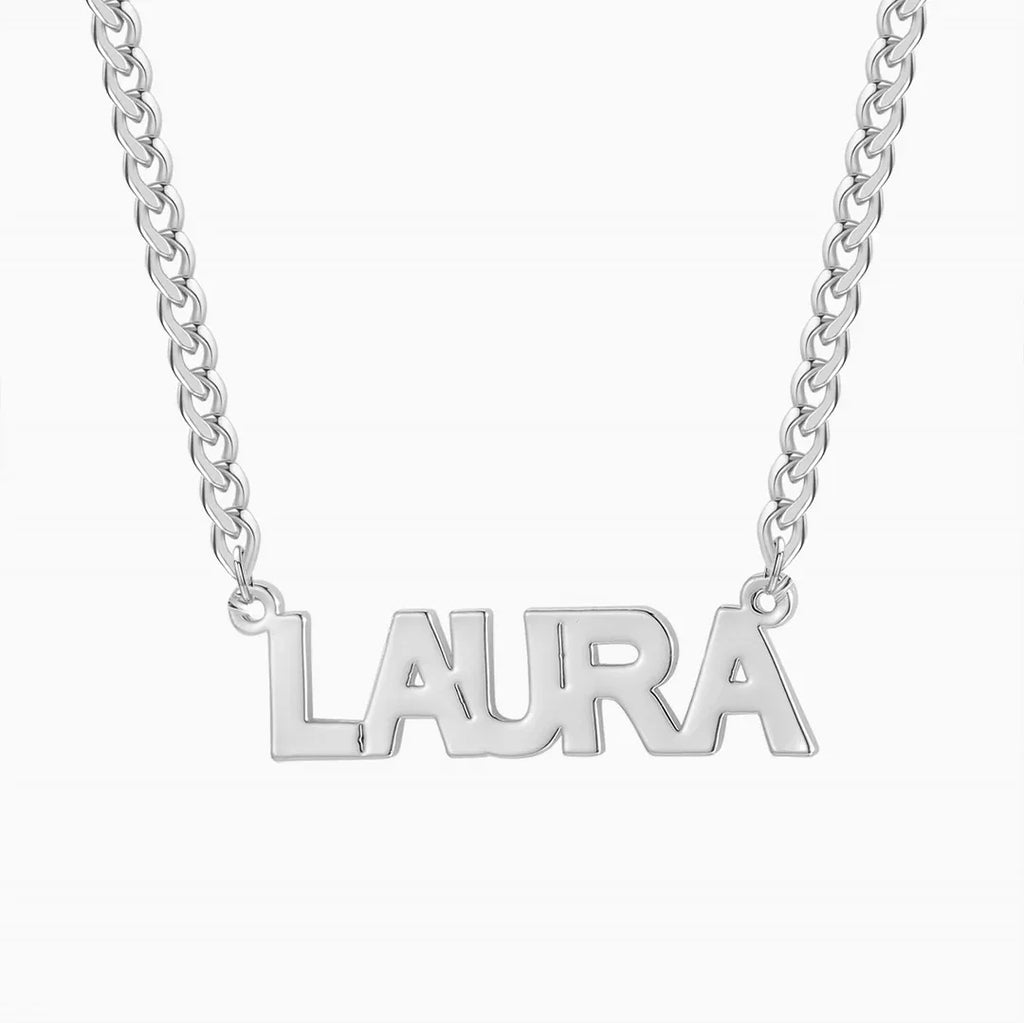 Custom Gold Name Necklace