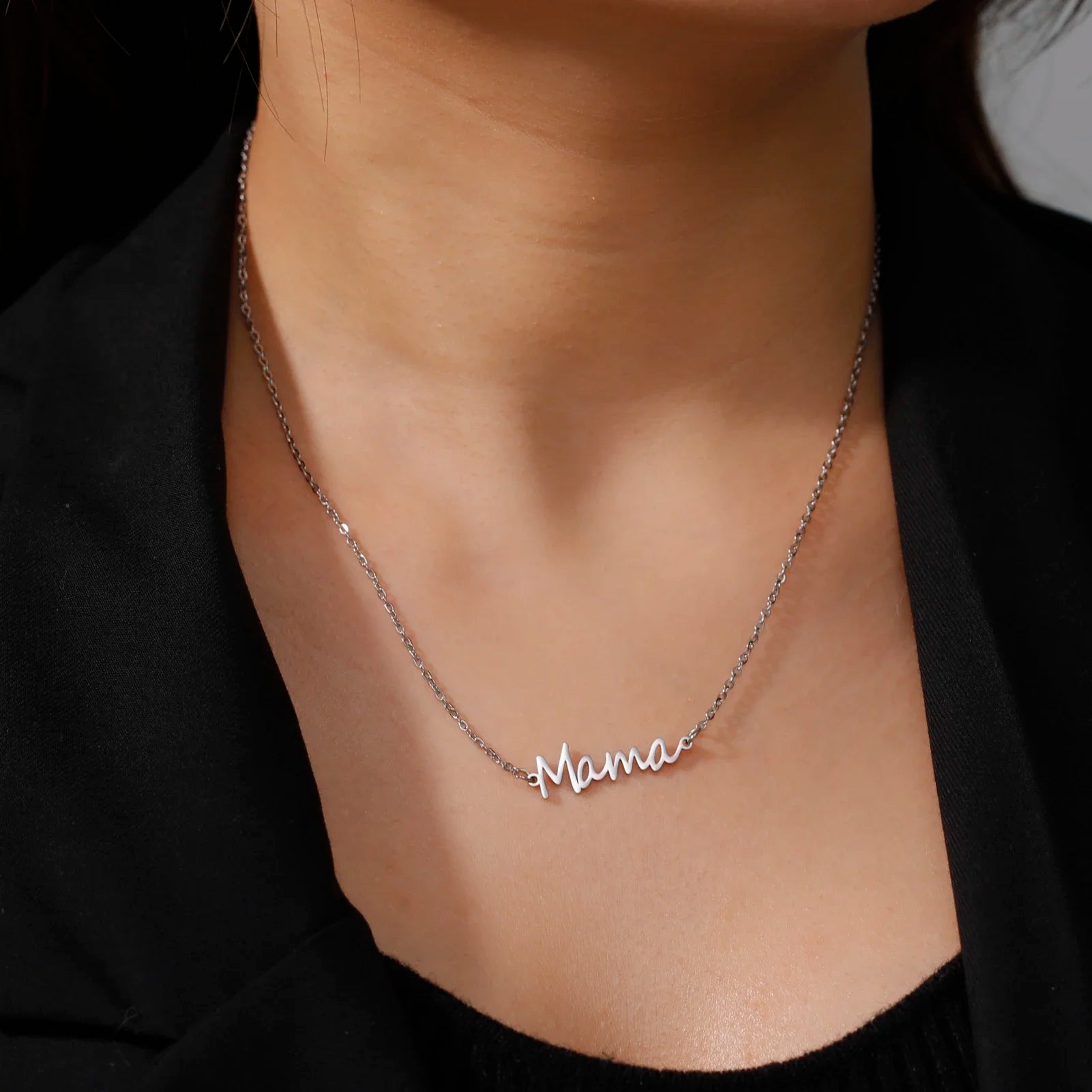 Mama Letter Necklace