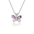 Butterfly Crystal Necklace