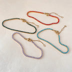 Zircon Gold Bracelet