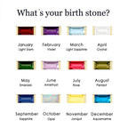 Personalized Birthstone Bracelet