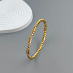 New stainless steel ball bead gold-plated bracelet, classic O-shaped silver bracelet for women, wedding party jewelry