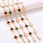 Gold Clover Bracelet
