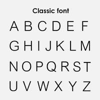 YX15781 A1 Font / Silver color